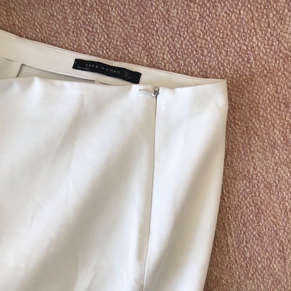 Zara White Peplum Skirt never worn - Picture 4 of 6